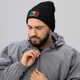 Salah Palestine Embroidered Cuffed Beanie