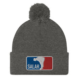 Salah Embroidered Pom-Pom Beanie (Multiple Colors)