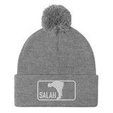Salah Classic Embroidered Pom-Pom Beanie (Multiple Colors)