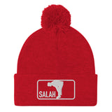 Salah Classic Embroidered Pom-Pom Beanie (Multiple Colors)