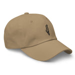 Free Palestine Map Keffiyeh Embroidered Twill Cap (Multiple Colors)