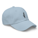 Free Palestine Map Keffiyeh Embroidered Twill Cap (Multiple Colors)