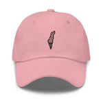 Free Palestine Map Keffiyeh Embroidered Twill Cap (Multiple Colors)