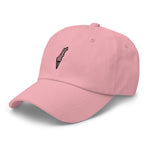 Free Palestine Map Keffiyeh Embroidered Twill Cap (Multiple Colors)