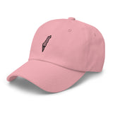 Free Palestine Map Keffiyeh Embroidered Twill Cap (Multiple Colors)