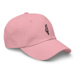 Free Palestine Map Keffiyeh Embroidered Twill Cap (Multiple Colors)