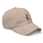 Free Palestine Map Keffiyeh Embroidered Twill Cap (Multiple Colors)