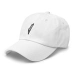Free Palestine Map Keffiyeh Embroidered Twill Cap (Multiple Colors)
