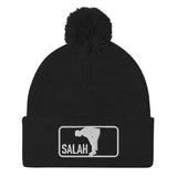 Salah Classic Embroidered Pom-Pom Beanie (Multiple Colors)