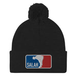 Salah Embroidered Pom-Pom Beanie (Multiple Colors)