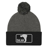 Salah Classic Embroidered Pom-Pom Beanie (Multiple Colors)