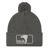 Salah Classic Embroidered Pom-Pom Beanie (Multiple Colors)