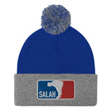 Salah Embroidered Pom-Pom Beanie (Multiple Colors)