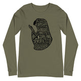 Dua Woman Long Sleeve T-Shirt (Multiple Colors) v1